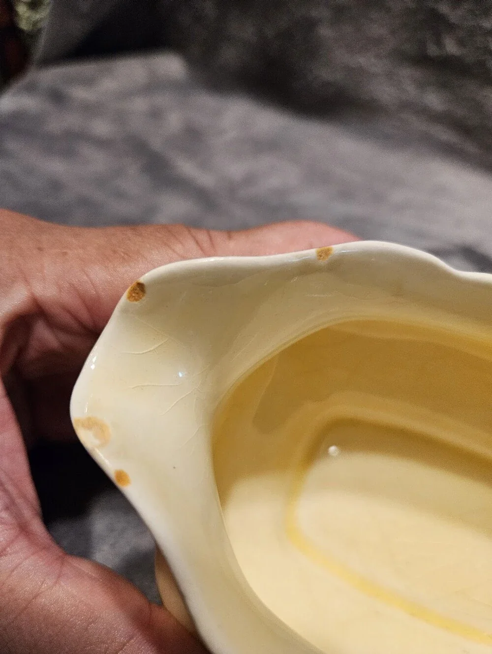 Vintage W.S. George gravy boat